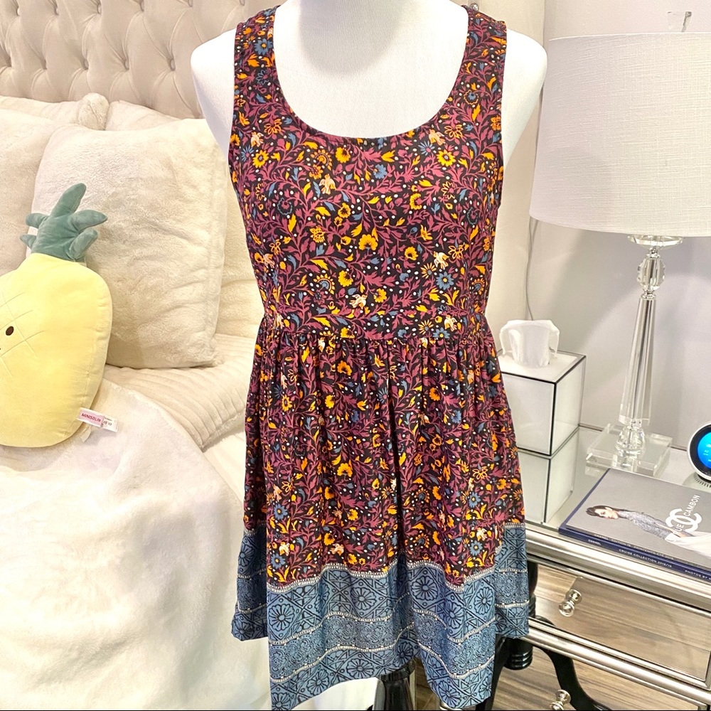 Ecote Urban Outfitters Peekaboo Babydoll Dress